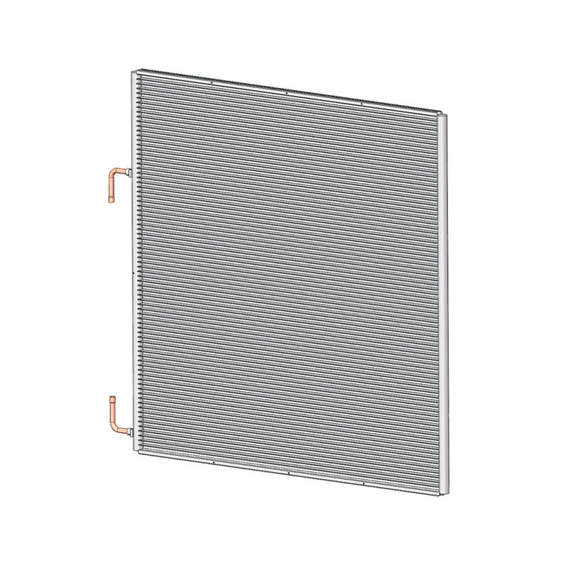 SC-1400 780*769,7mm mikrokanálová trubka výměníku tepla kondenzátorová cívka pro mrazničku
